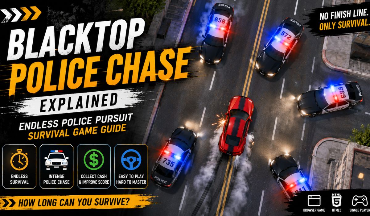 blacktop police chase